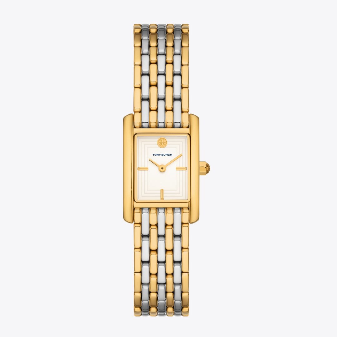 Tory Burch Small Eleanor Watch IVORY / TWO-TONE