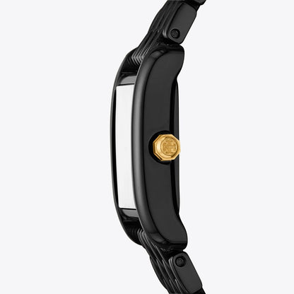 Tory Burch Small Eleanor Watch BLACK/BLACK IP/GOLD