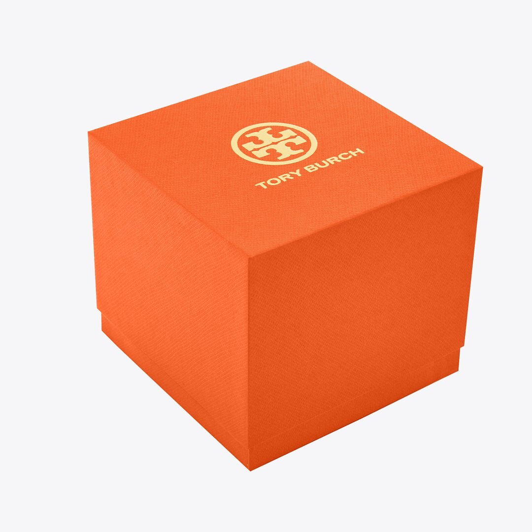 Tory Burch Small Eleanor Watch BLACK/BLACK IP/GOLD