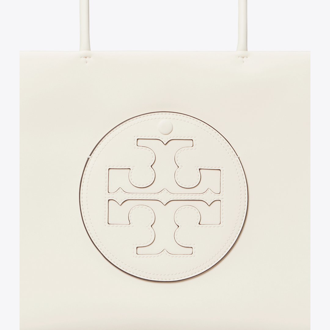 Tory Burch Small Ella Bio Tote Warm White