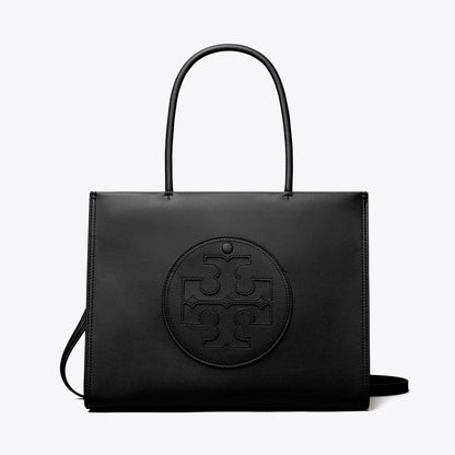 Tory Burch Small Ella Bio Tote Black