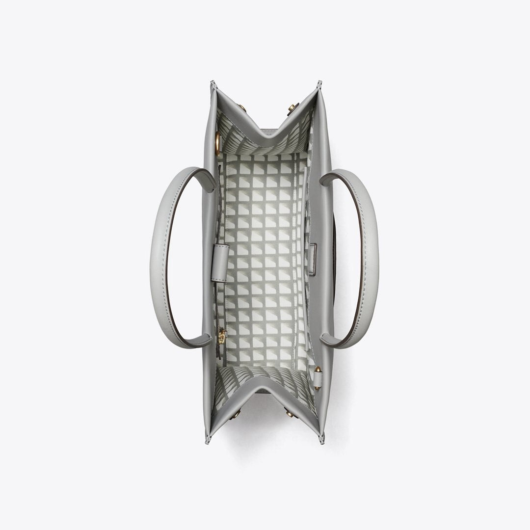 Tory Burch Small Ella Bio Tote Gray