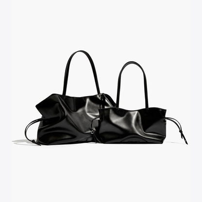 Tory Burch Small Ella natuura Drawstring Tote Black