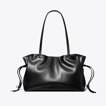 Tory Burch Small Ella natuura Drawstring Tote Black