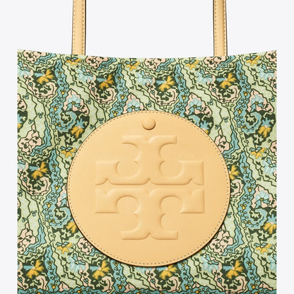 Tory Burch Small Ella Printed Tote Blue Dream Paisley