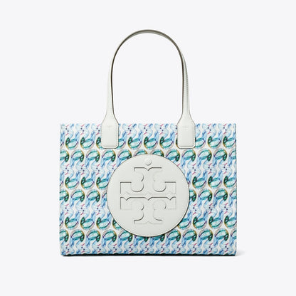 Tory Burch Small Ella Printed Tote Swan