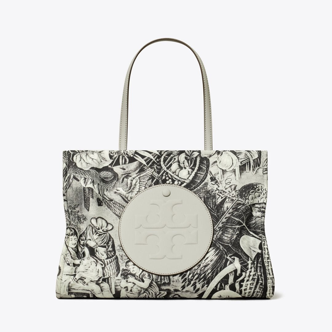 Tory Burch Small Ella Printed Tote Alien Print
