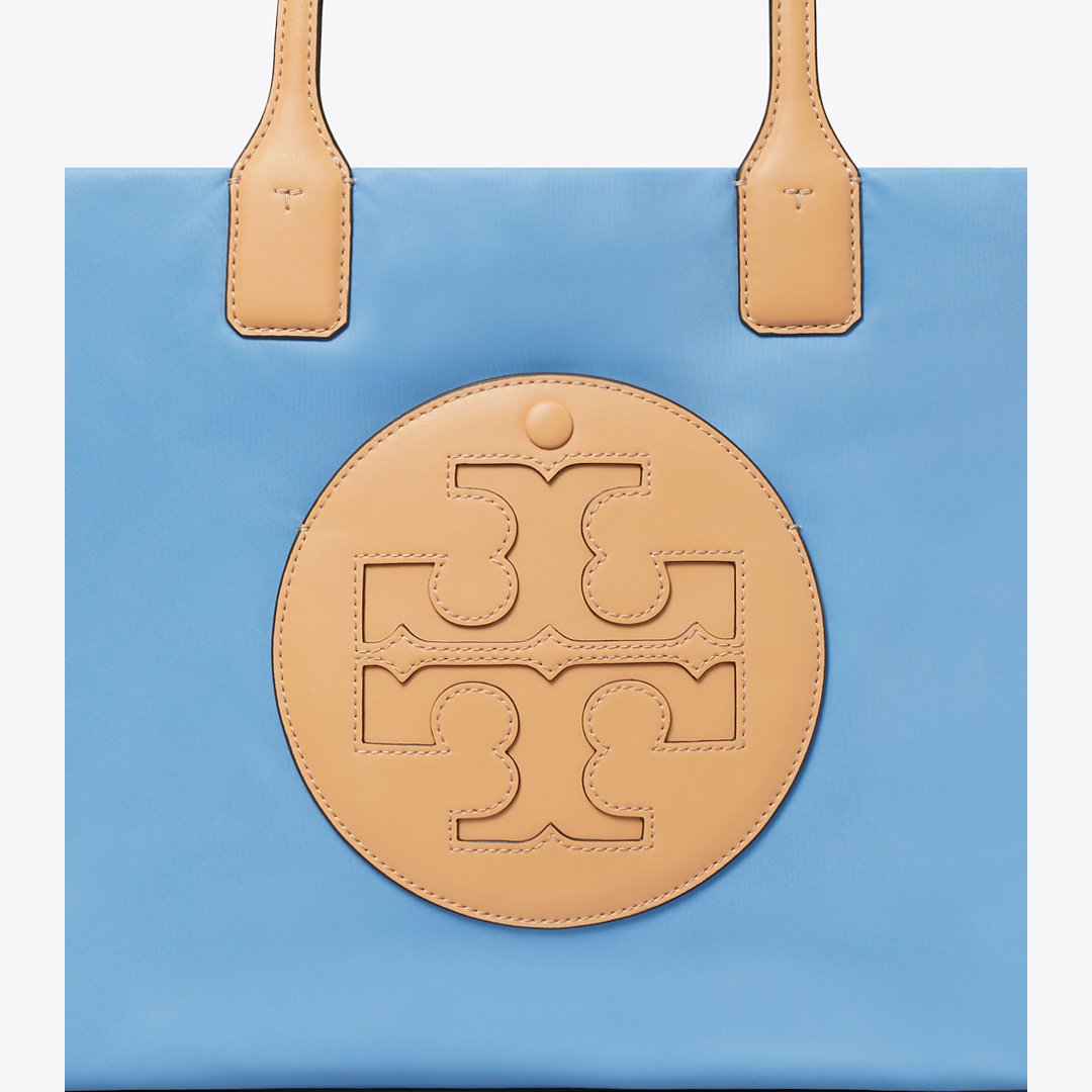 Tory Burch Small Ella Tote Dauphin Blue