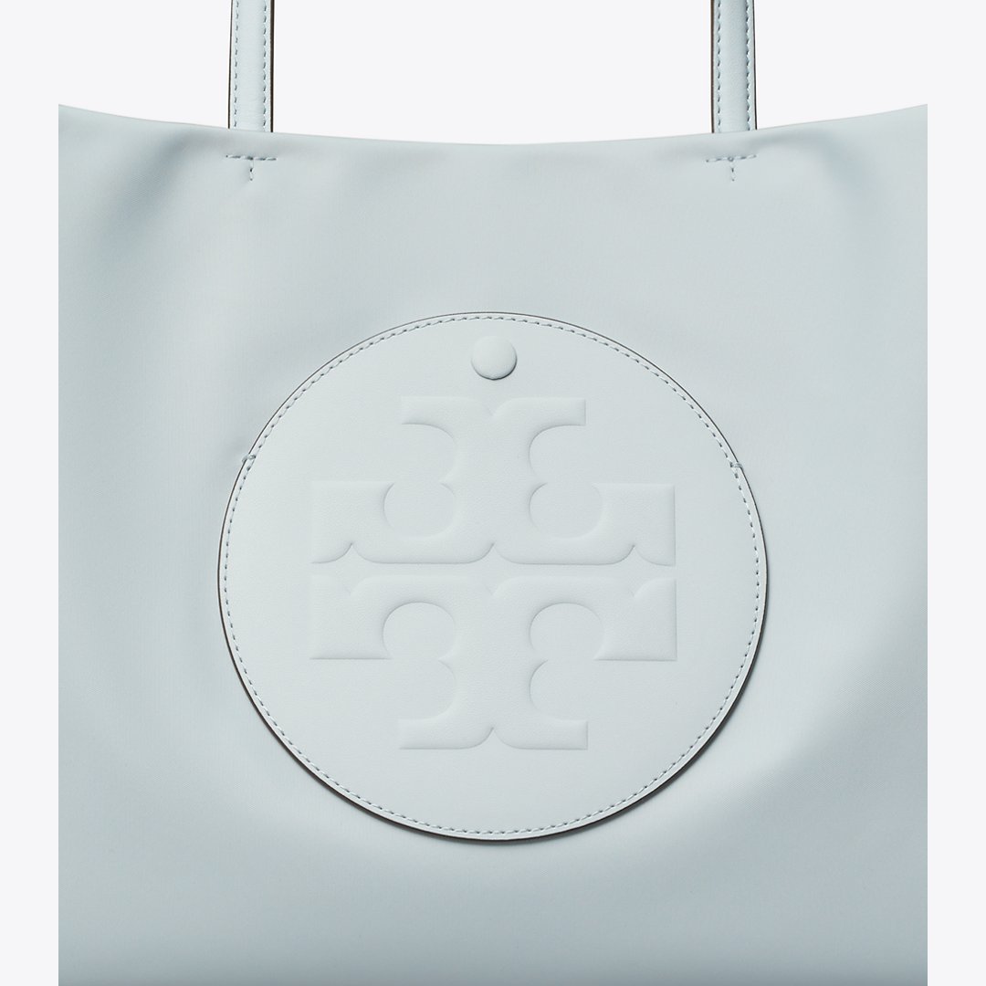 Tory Burch Small Ella Tote Crane Blue