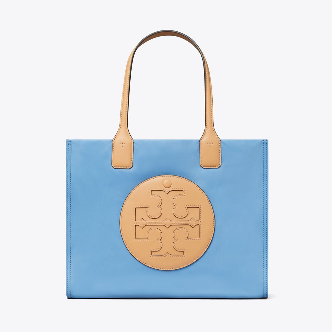 Tory Burch Small Ella Tote Dauphin Blue