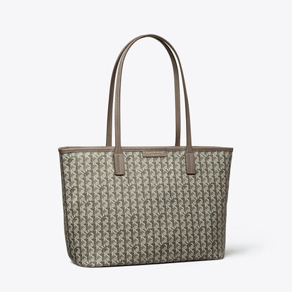 Tory Burch Small Ever-Ready Zip Tote Zinc