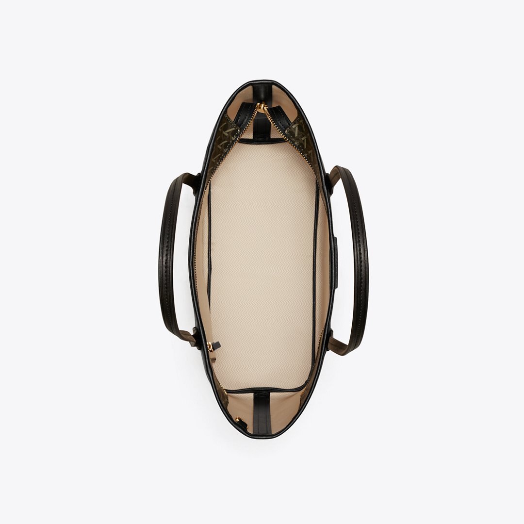 Tory Burch Small Ever-Ready Zip Tote Black