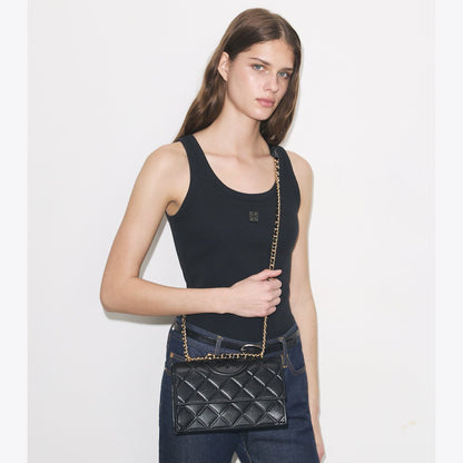 Tory Burch Small Fleming Shoulder Bag Black