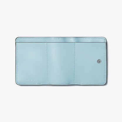 Tory Burch Small Fleming Soft Flap Wallet Geyser