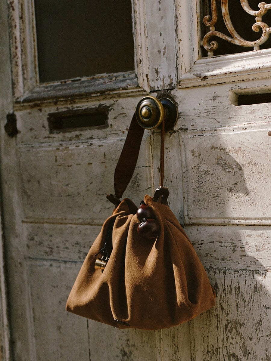 Songmont Small Gather Bag Set Ochre Suede