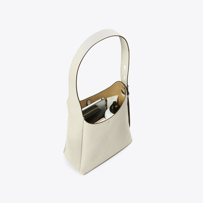 Tory Burch Small Hobo Bag Light Cream