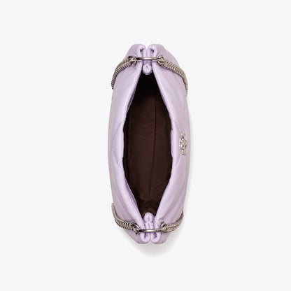 Tory Burch Small Kira Diamond Quilt Shoulder Bag Purple Heather