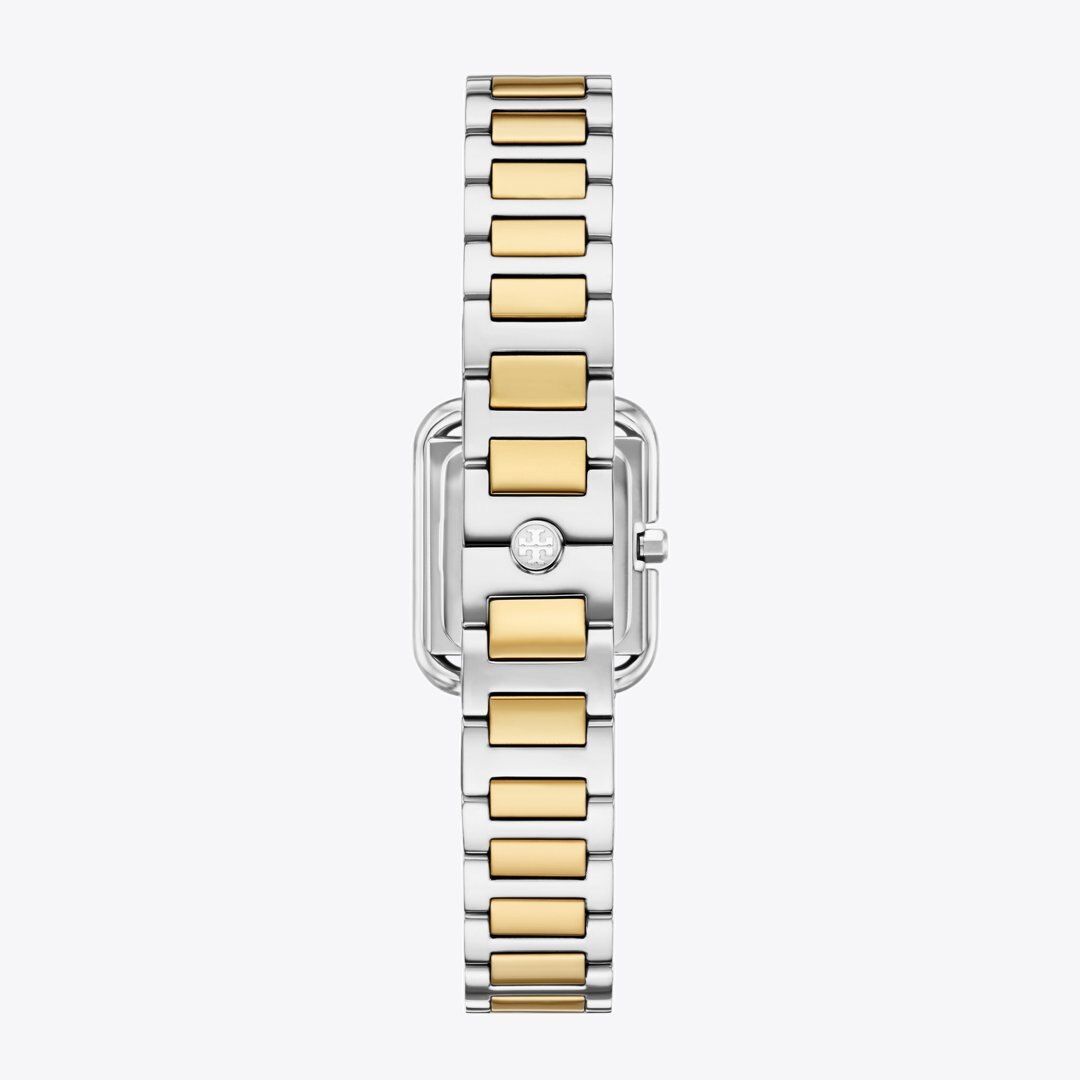 Tory Burch Small Kira Watch IVORY/TWO-TONE