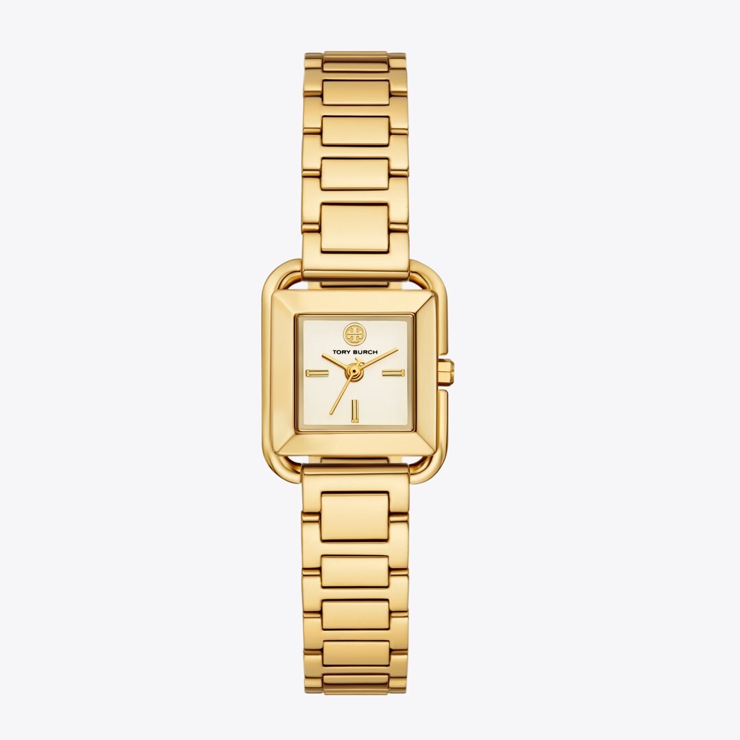 Tory Burch Small Kira Watch IVORY/GOLD