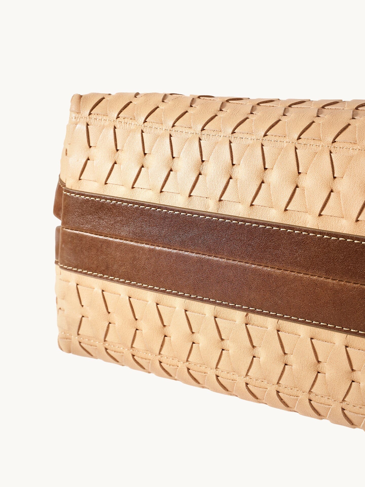 Songmont Small Lattice Tote Sulfur