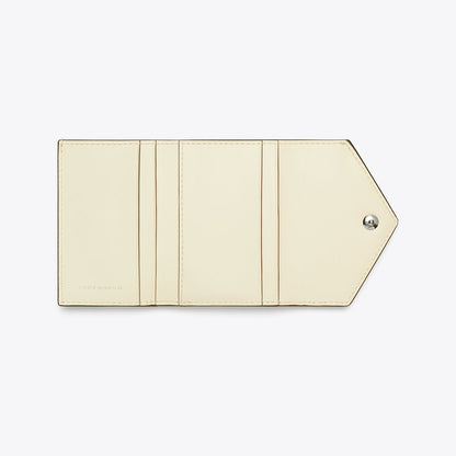 Tory Burch Small Leather Envelope Wallet Dark Carmine Multi