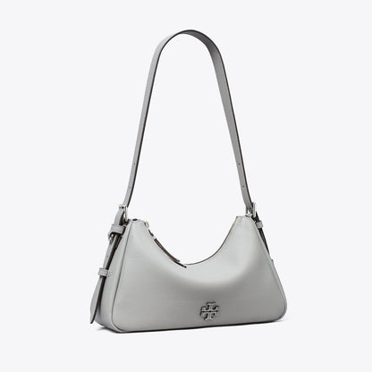 Tory Burch Small Leather Shoulder Bag Misty Cloud