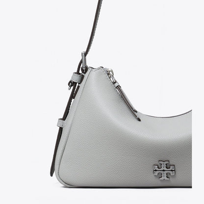 Tory Burch Small Leather Shoulder Bag Misty Cloud