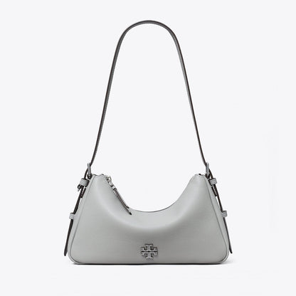 Tory Burch Small Leather Shoulder Bag Misty Cloud