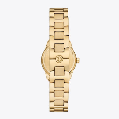 Tory Burch Small Miller Watch IVORY/PALE GOLD