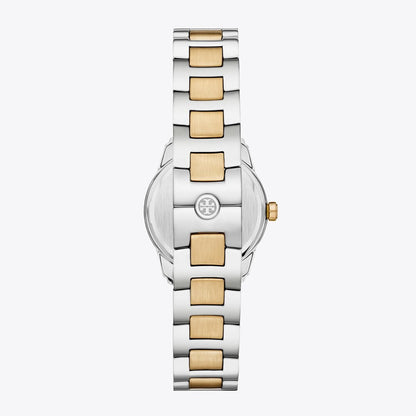 Tory Burch Small Miller Watch IVORY/TWO-TONE