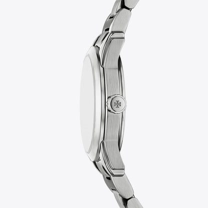 Tory Burch Small Miller Watch LIGHT PINK/SILVER