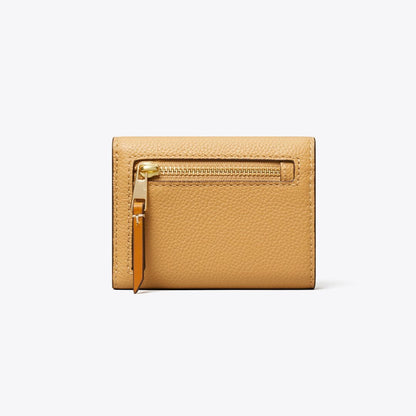 Tory Burch Small Pebble Envelope Wallet Biscotti