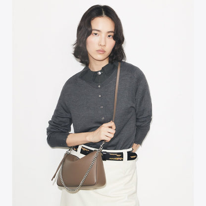Tory Burch Small Perry Shoulder Bag Wild Mushroom