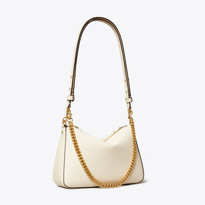 Tory Burch Small Perry Shoulder Bag Warm White