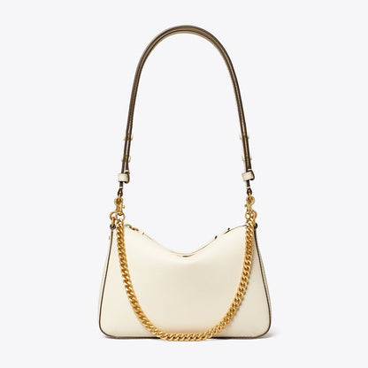 Tory Burch Small Perry Shoulder Bag Warm White