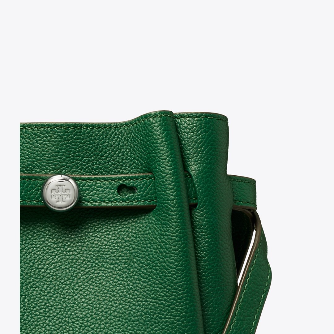 Tory Burch Small Romy Crossbody Dark Kale