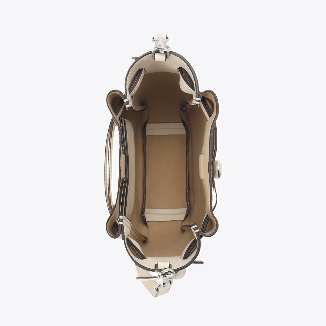 Tory Burch Small Romy Crossbody Light Cream