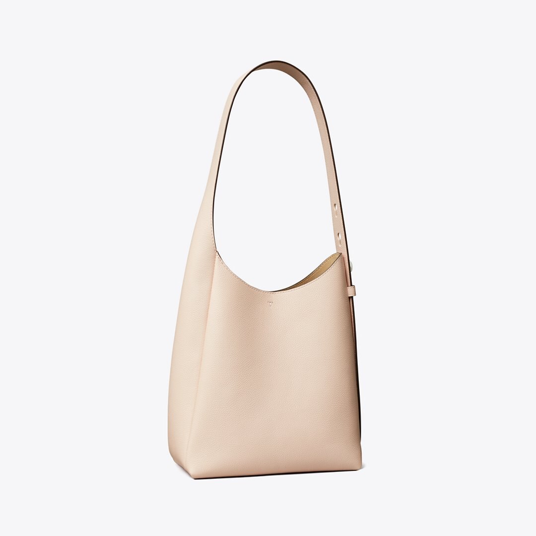 Tory Burch Small Romy Hobo Bag Soft Pink