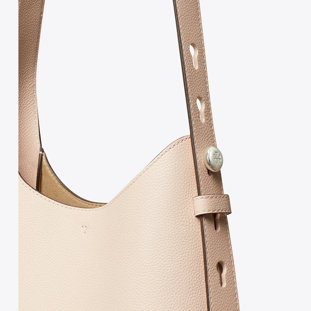 Tory Burch Small Romy Hobo Bag Soft Pink