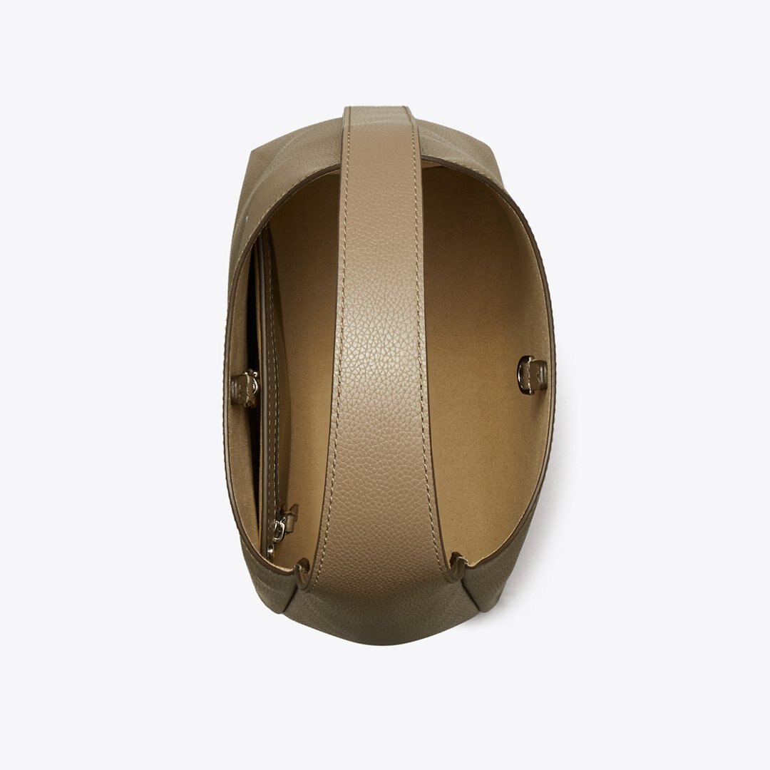 Tory Burch Small Romy Hobo Bag Wild Mushroom