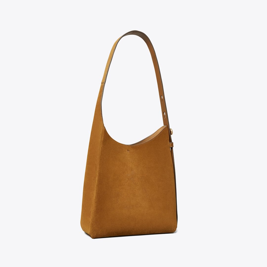 Tory Burch Small Romy Suede Hobo Bag Park Bench