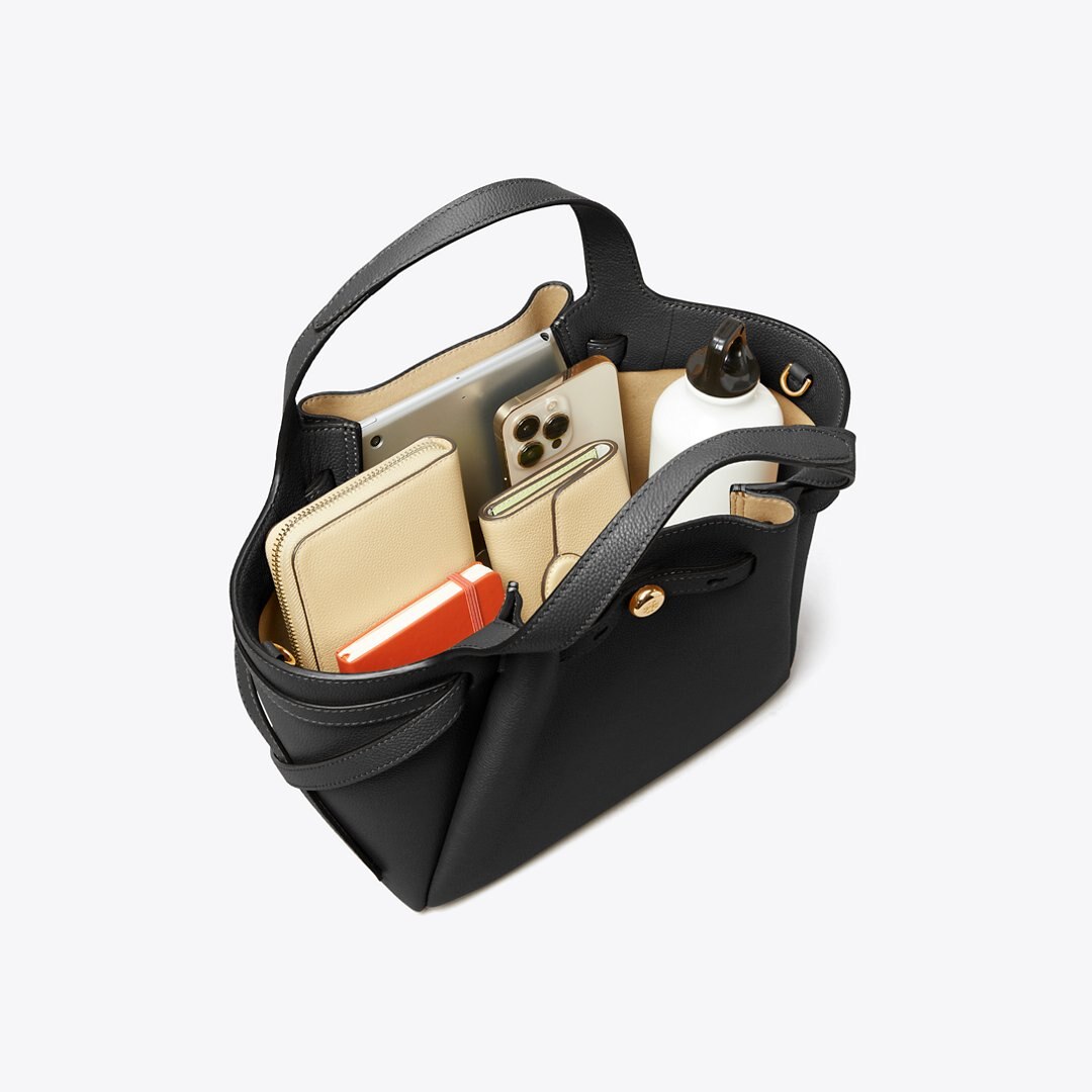 Tory Burch Small Romy Tote Black