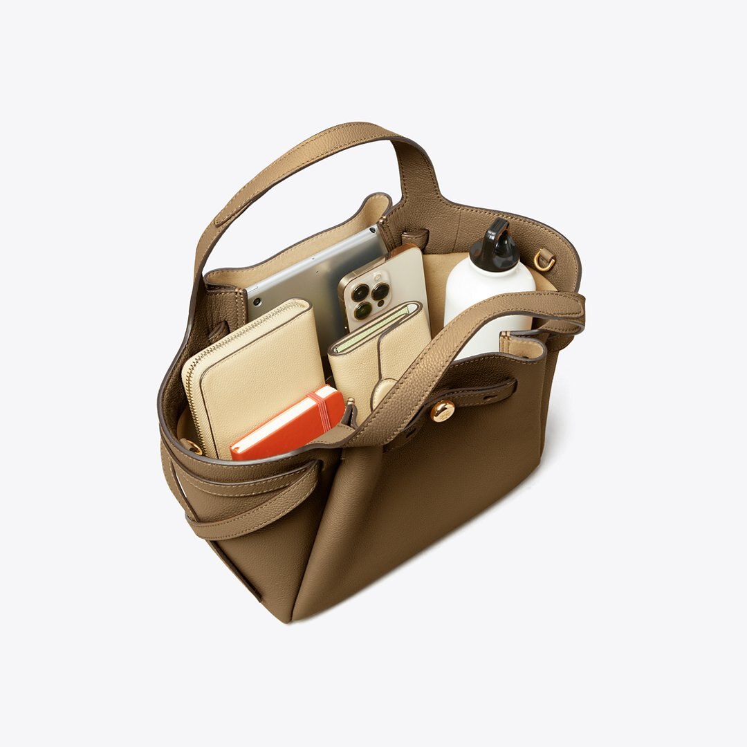 Tory Burch Small Romy Tote Wild Mushroom