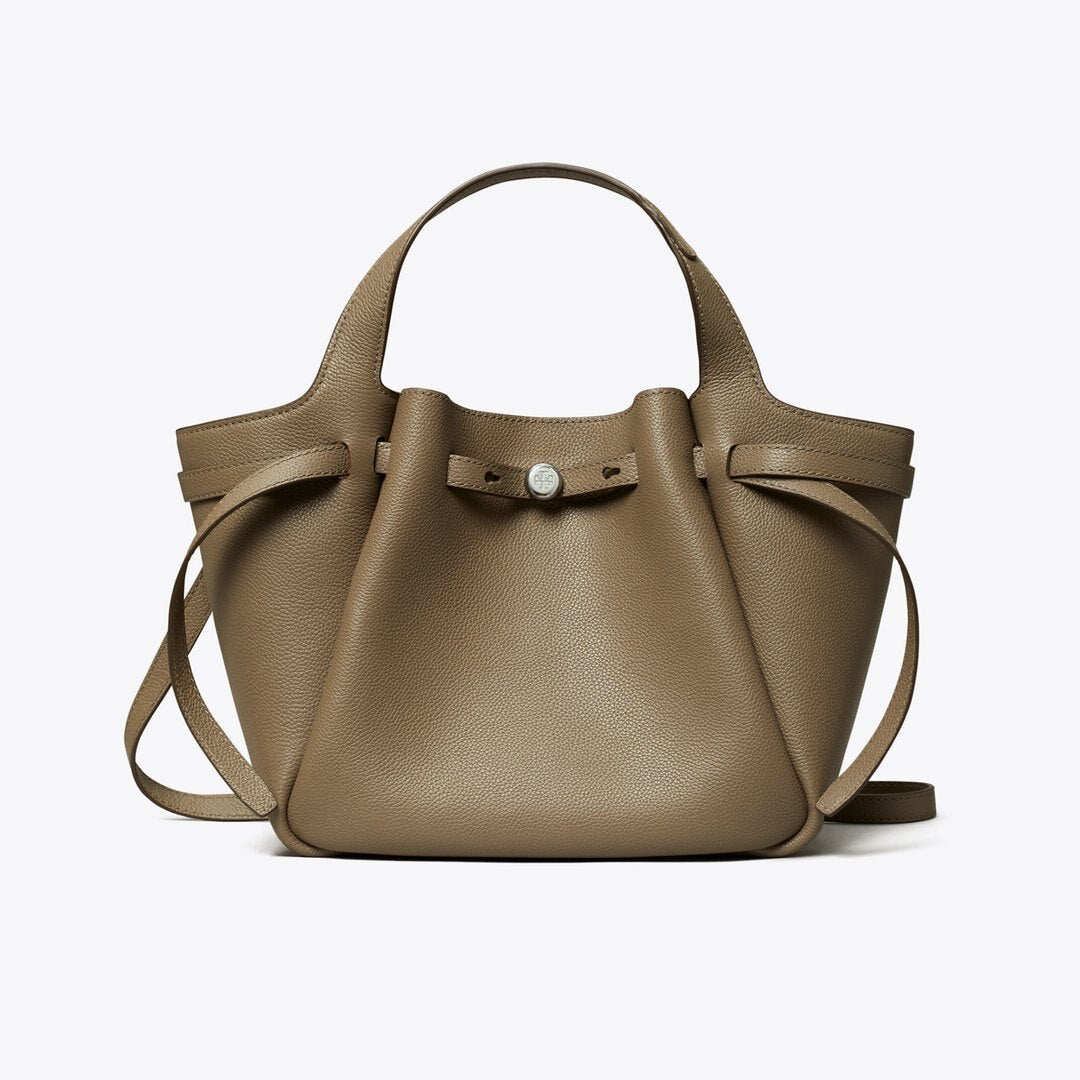 Tory Burch Small Romy Tote Wild Mushroom