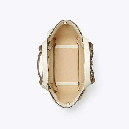Tory Burch Small Romy Tote Light Cream
