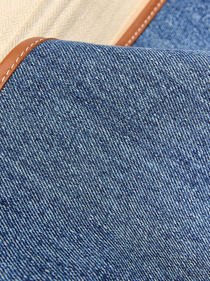 Songmont Small Shan Satchel Bag Denim