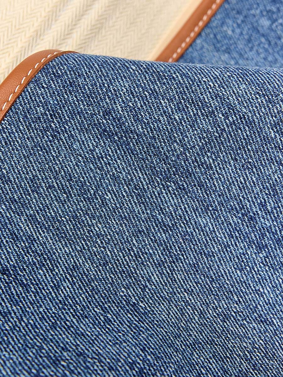 Songmont Small Shan Satchel Bag Denim