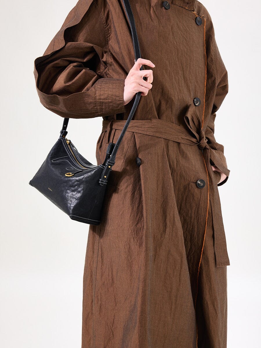 Songmont Small Yore Hobo Bag (Minimal Version) Onyx
