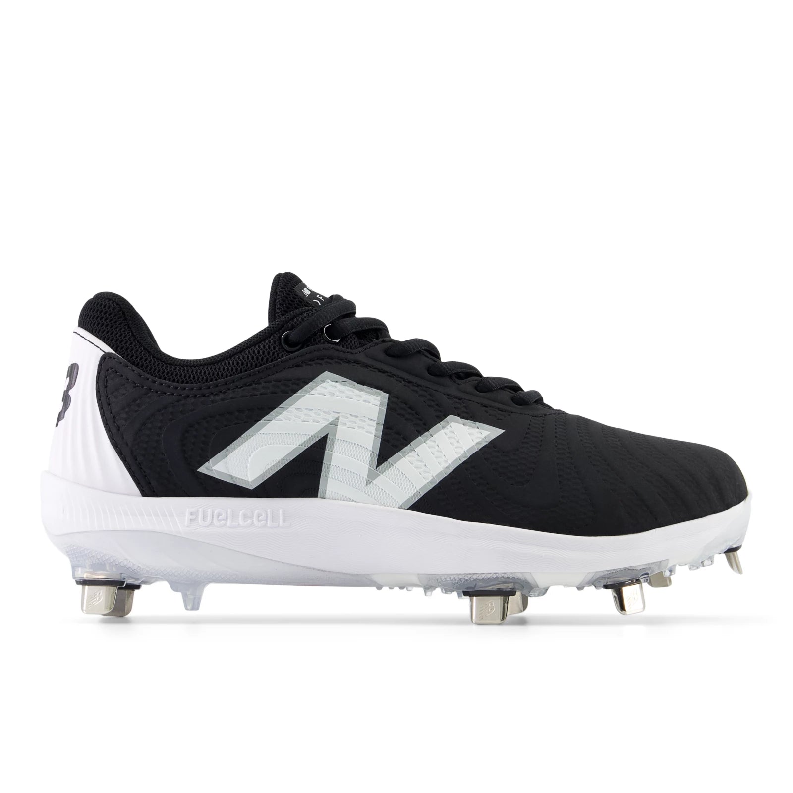 New Balance Fuelcell Fuse V4 Metal Black With Optic White Womens Black With Optic White