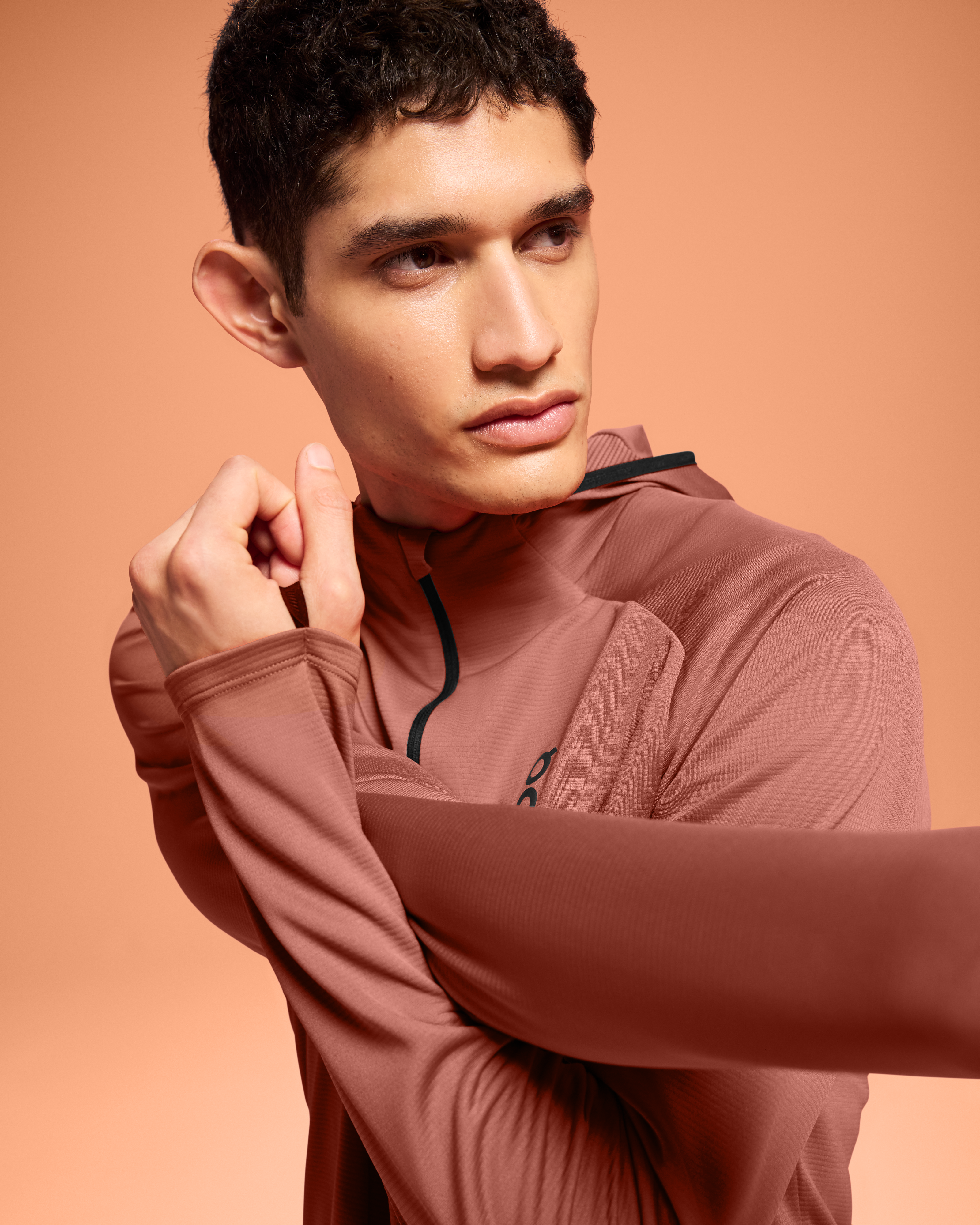 On Climate Zip Hoodie Auburn